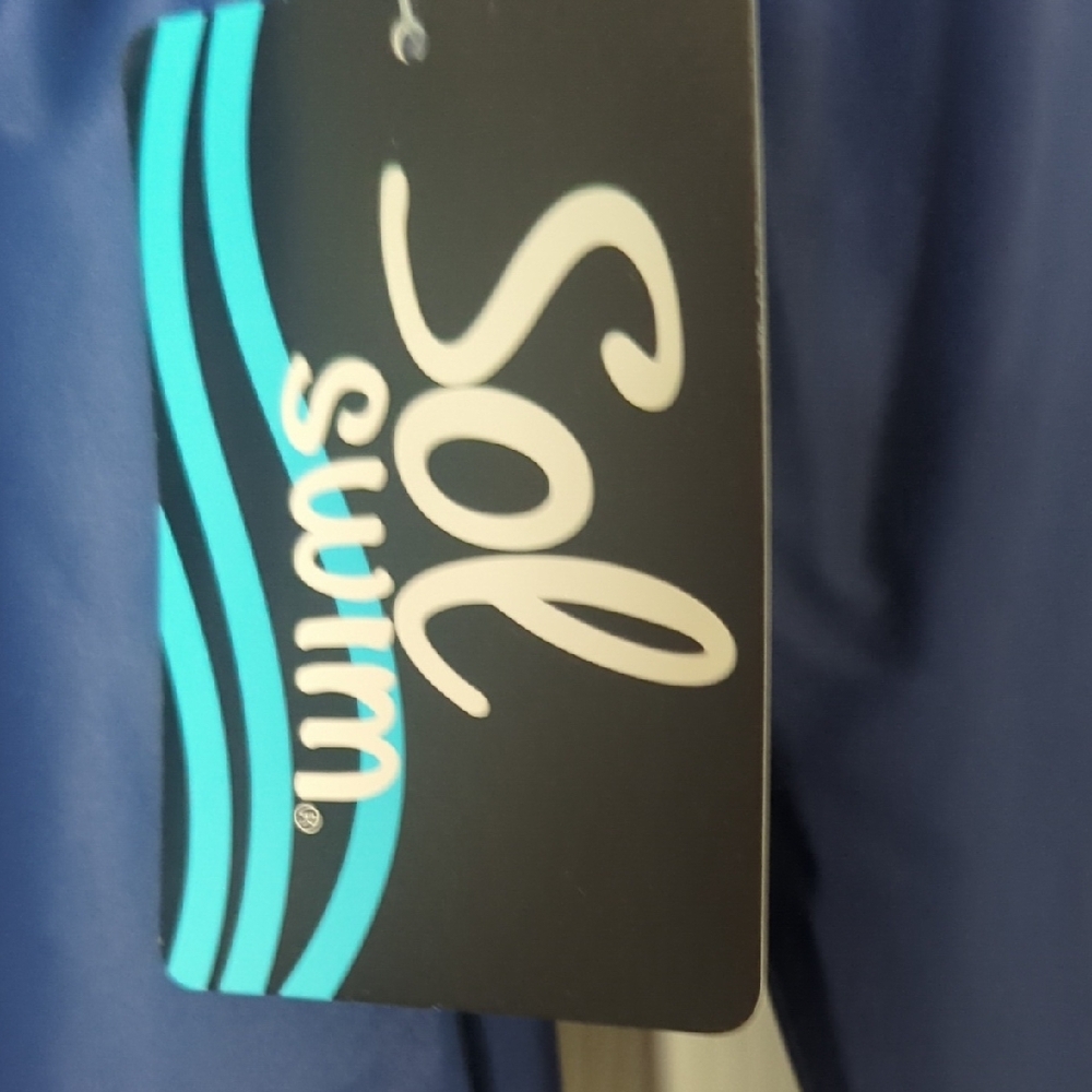 Sol Swim Kids Navy Rashguard - Picture 3 of 7